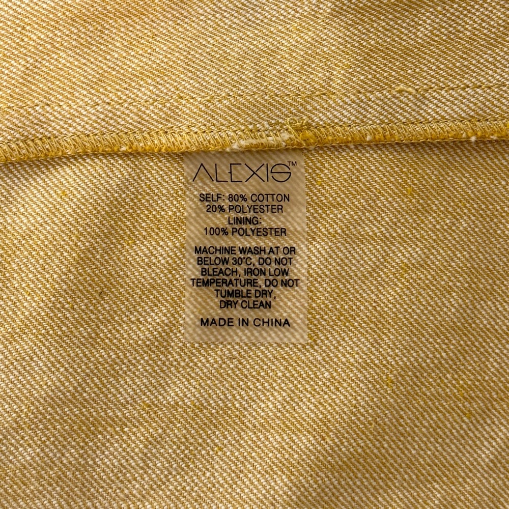 NWOT ALEXIS Mini Denim Sleeveless Eve Belted Dress - Picture 7 of 7